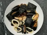 Ravioli de Tinta de Calamar
