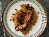 Polipo alla griglia con Cous Cous