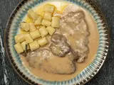 Scaloppine al Marsala con Gnocchi al Burro