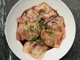 Duck Confit Ravioli