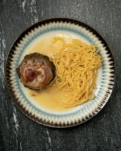 Rolled Pancetta Meatball