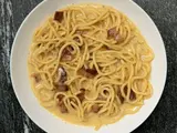 Spaghetti  fatti in casa Carbonara