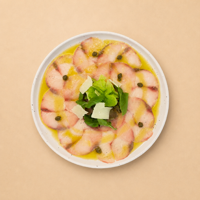 Carpaccio Corvina o Palometa