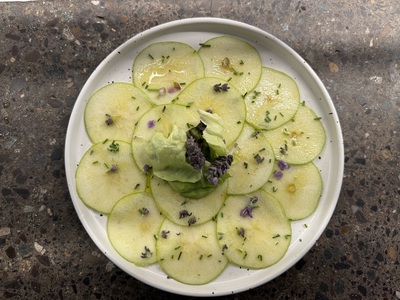 Carpaccio de Manzana