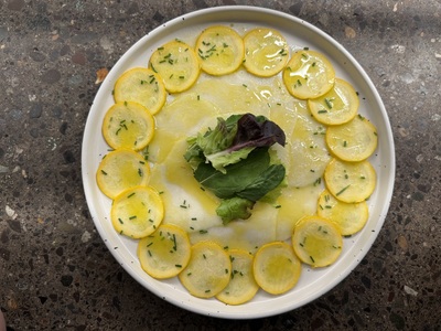 Carpaccio Zapallito Italiano