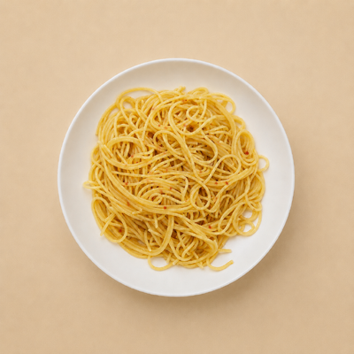 Spaghetti aglio olio peperoncino
